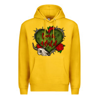 Lemon love is wild with bullskull olivia Premium Hoodie - OliviaCreatesArt
