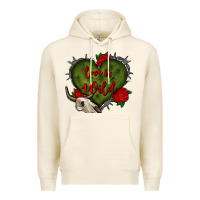 Tofu love is wild with bullskull olivia Premium Hoodie - OliviaCreatesArt