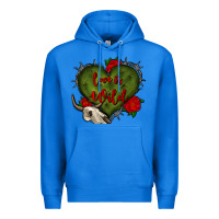 True Royal love is wild with bullskull olivia Premium Hoodie - OliviaCreatesArt