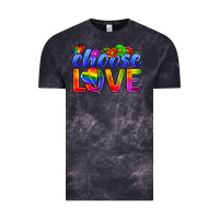 Cloud Black Pride LGBTQ+ Choose Love Vintage Tee - BundleAndBundleShop