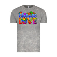 Cloud Rock Pride LGBTQ+ Choose Love Vintage Tee - BundleAndBundleShop