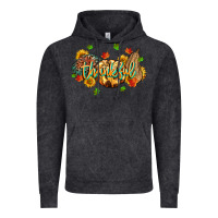 Vintage Black thankful pumpkins Vintage Hoodie - MaliasSmallBusiness