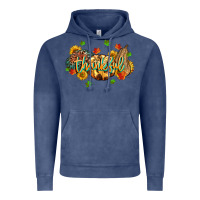 Vintage Denim thankful pumpkins Vintage Hoodie - MaliasSmallBusiness