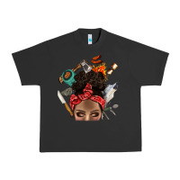 Pigment Black Wild Camping Afro Messy Bbs Urban Heavy Tee - BundleAndBundleShop