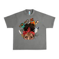 Tornado Wild Camping Afro Messy Bbs Urban Heavy Tee - BundleAndBundleShop