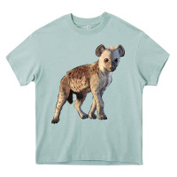 Arona Baby Hyena Illustrations Heavy Core Tee - LillyAllenDesigns