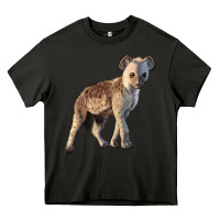 Asphalt Baby Hyena Illustrations Heavy Core Tee - LillyAllenDesigns