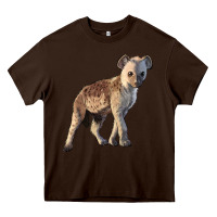 Baby Hyena Illustrations Heavy Core Tee | Teevron