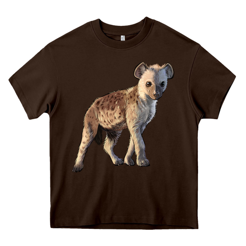 Baby Hyena Illustrations Heavy Core Tee by LillyAllenDesigns | Teevron