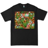 Black feliz navidad merry christmas cactus tumbler Premium Tee - Jasminsmagicworld