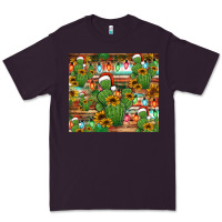 Plum feliz navidad merry christmas cactus tumbler Premium Tee - Jasminsmagicworld