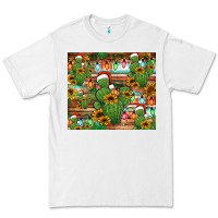 White feliz navidad merry christmas cactus tumbler Premium Tee - Jasminsmagicworld