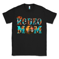 Black Western Rodeo Mom Classic Tee - BundleAndBundleShop