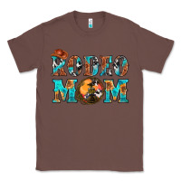Chestnut Western Rodeo Mom Classic Tee - BundleAndBundleShop