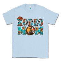 Dusty Blue Western Rodeo Mom Classic Tee - BundleAndBundleShop