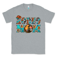 Heather Grey Western Rodeo Mom Classic Tee - BundleAndBundleShop