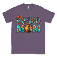Lavender Western Rodeo Mom Classic Tee - BundleAndBundleShop