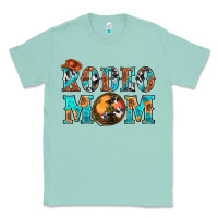 Seafoam Western Rodeo Mom Classic Tee - BundleAndBundleShop