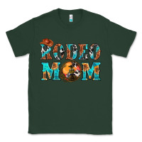 Sports Green Western Rodeo Mom Classic Tee - BundleAndBundleShop