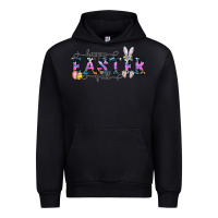 Black Happy Easter Y'all Urban Hoodie - CowhideDigitalArt
