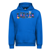 Cobalt Happy Easter Y'all Urban Hoodie - CowhideDigitalArt