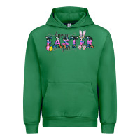 Emerald Happy Easter Y'all Urban Hoodie - CowhideDigitalArt