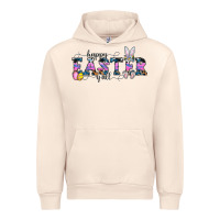 Sandshell Happy Easter Y'all Urban Hoodie - CowhideDigitalArt