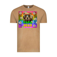 Vintage Camel Western Papa Bear LGBTQ+ Tumbler Vintage Tee - BundleAndBundleShop