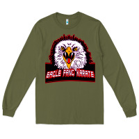 Army Green Eagle Fang Karate Long Sleeve Tee - Bettercallsaul