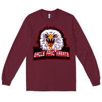 Burgundy Eagle Fang Karate Long Sleeve Tee - Bettercallsaul