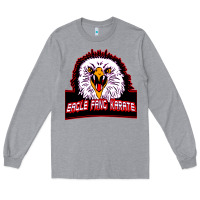Heather Grey Eagle Fang Karate Long Sleeve Tee - Bettercallsaul