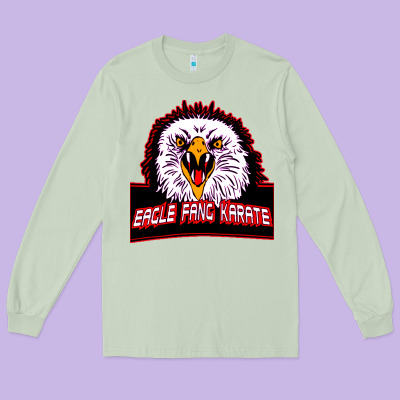 Eagle Fang Karate Long Sleeve Tee Designed By Bettercallsaul