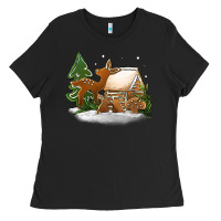 Black Christmas cookies Ladies Tee - Jasminsmagicworld