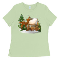 Matcha Christmas cookies Ladies Tee - Jasminsmagicworld
