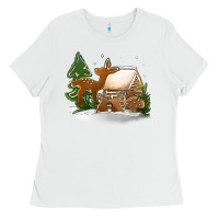 White Christmas cookies Ladies Tee - Jasminsmagicworld