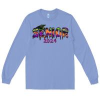 Colony Blue senior 2024 halloween Long Sleeve Tee - RanaPortraitStore