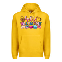 Lemon hello valentine Premium Hoodie - OliviaCreatesArt