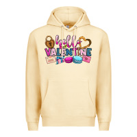 Hello Valentine Premium Hoodie | Teevron
