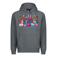 Rock hello valentine Premium Hoodie - OliviaCreatesArt