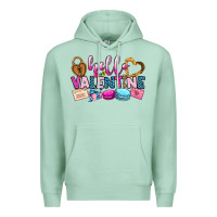 Seafoam hello valentine Premium Hoodie - OliviaCreatesArt