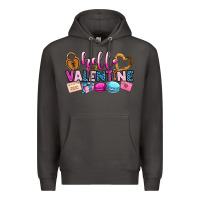 Smoke hello valentine Premium Hoodie - OliviaCreatesArt