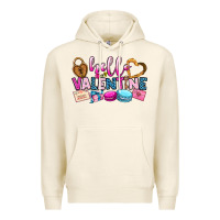 Tofu hello valentine Premium Hoodie - OliviaCreatesArt