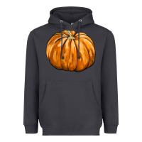 Smoke Pumpkin Heavyweight Hoodie - FaDigitalArtStudio