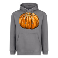 Storm Pumpkin Heavyweight Hoodie - FaDigitalArtStudio