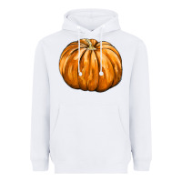 White Pumpkin Heavyweight Hoodie - FaDigitalArtStudio