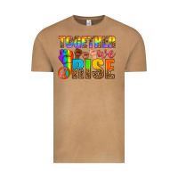 Vintage Camel Western LGBTQ+ Together We Rise Vintage Tee - BundleAndBundleShop