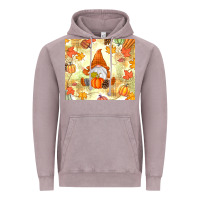 Vintage Zinc fall gnome Vintage Hoodie - MaliasSmallBusiness
