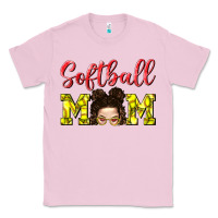 Bubblegum Pink Softball Mom Classic Tee - BundleAndBundleShop