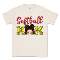 Natural Softball Mom Classic Tee - BundleAndBundleShop