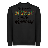 Black My Favorite Nurse Calls Me Grandma Heavyweight Sweatshirt - Bettercallsaul